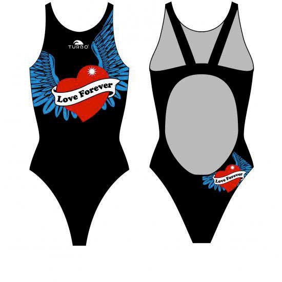 Turbo Love Forever Pro Resist Swimsuit Schwarz XL Frau Turbo Love Forever Pro Resist Swimsuit Schwarz XL Frau von Turbo