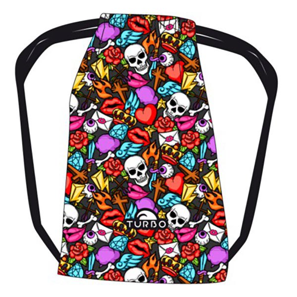 Turbo Lucky Death Drawstring Bag Mehrfarbig Turbo Lucky Death Drawstring Bag Mehrfarbig von Turbo