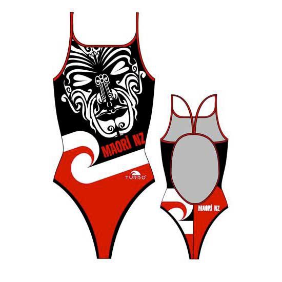 Turbo Maori New Zealand Swimsuit Rot,Schwarz 3XL Frau Turbo Maori New Zealand Swimsuit Rot,Schwarz 3XL Frau von Turbo