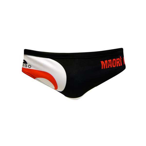 Turbo Maori Red / Black Man Swimming Brief Rot,Weiß,Schwarz 3XL Mann von Turbo