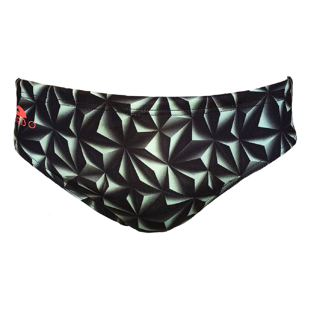 Turbo Mountain Geo Swimming Brief Grün,Schwarz S Mann Turbo Mountain Geo Swimming Brief Grün,Schwarz S Mann von Turbo