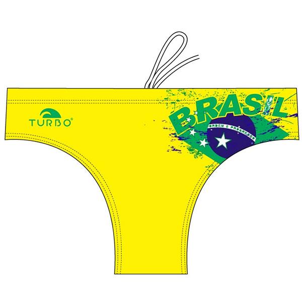 Turbo New Brasil Swimming Brief Gelb 5-6 Years Junge von Turbo