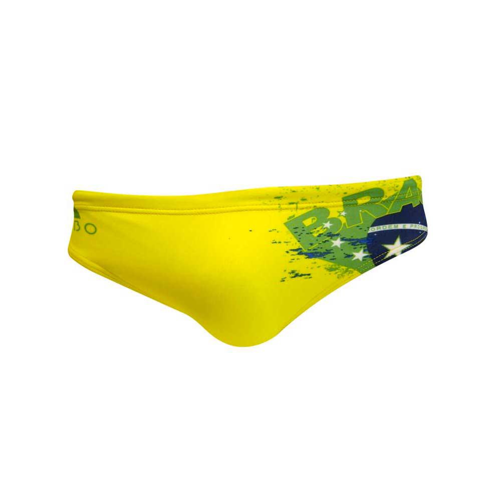 Turbo New Brazil Swimming Brief Gelb 3XL Mann von Turbo