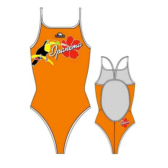 Turbo New Ipannema Swimsuit Orange 5XL Frau von Turbo
