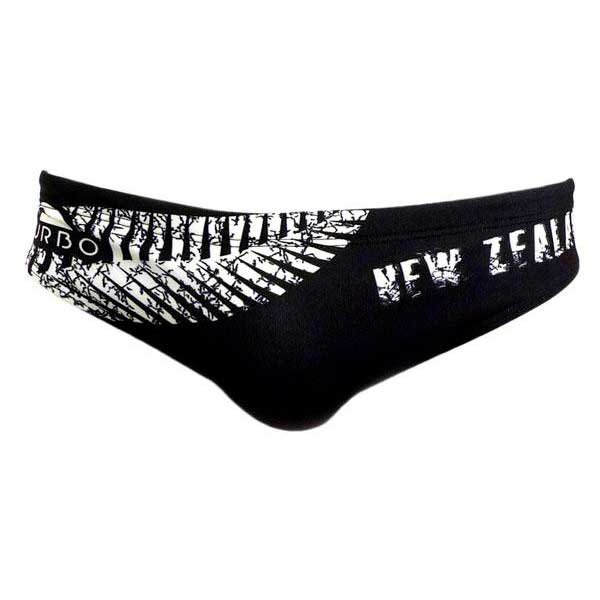 Turbo New Zealand Swimming Brief Schwarz XL Mann von Turbo