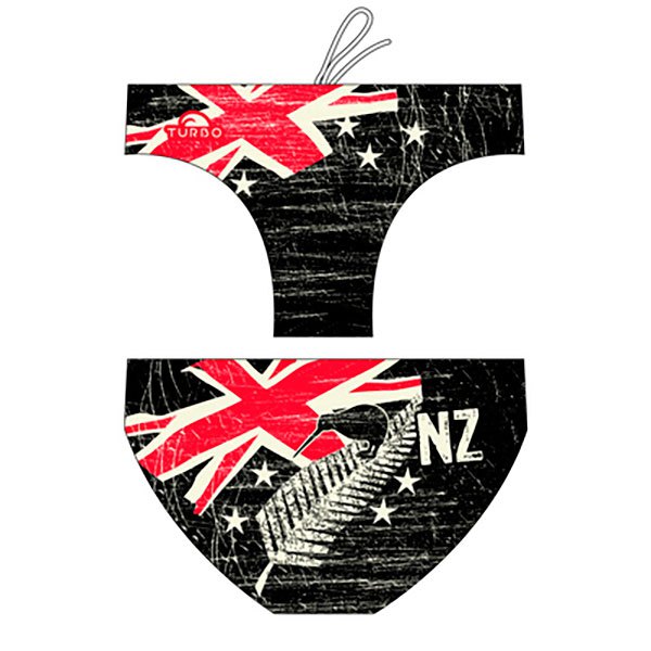 Turbo New Zealand Vintage 2013 Waterpolo Swimming Brief Schwarz 6XL Mann Turbo New Zealand Vintage 2013 Waterpolo Swimming Brief Schwarz 6XL Mann von Turbo