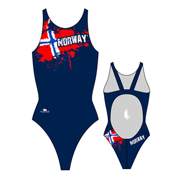 Turbo Norway Swimsuit Blau 3-4 Years Mädchen Turbo Norway Swimsuit Blau 3-4 Years Mädchen von Turbo