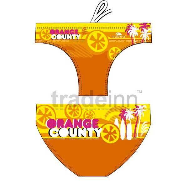 Turbo Orange Country Swimming Brief Orange L Mann von Turbo