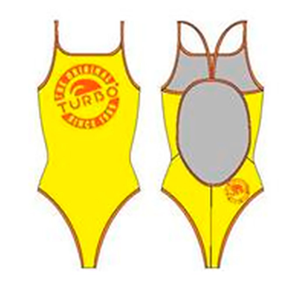 Turbo Original Swimsuit Gelb L Frau von Turbo