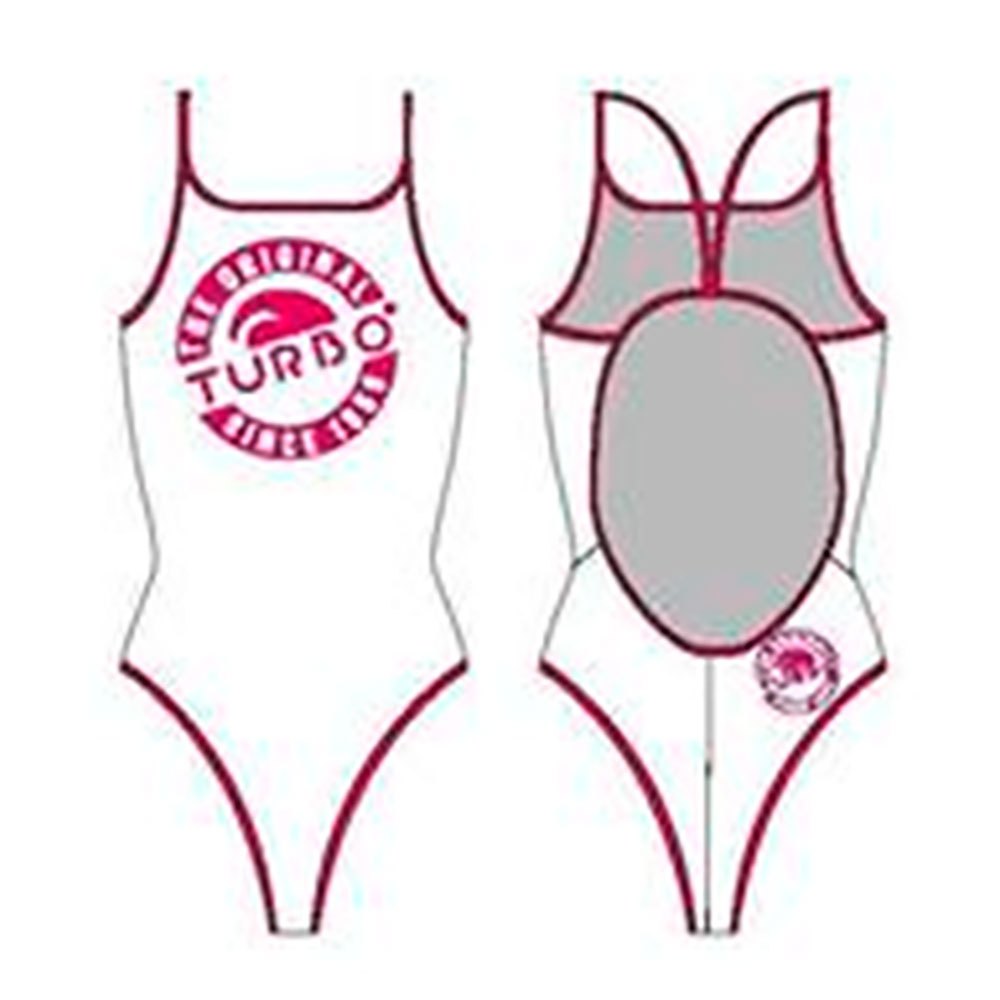 Turbo Original Swimsuit Weiß 2XL Frau von Turbo