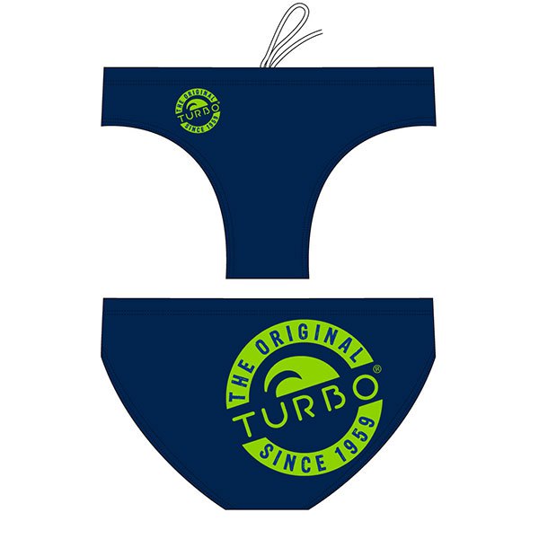 Turbo Original Waterpolo Swimming Brief Blau M Mann von Turbo