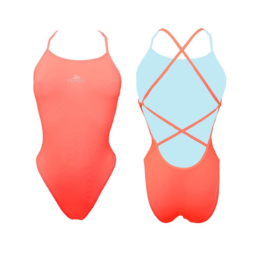 Turbo Patron Sirene Swimsuit Orange 10 Years Mädchen von Turbo