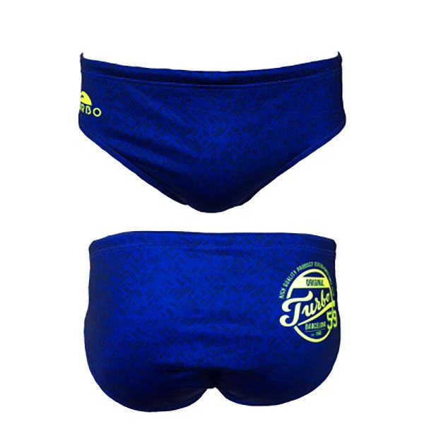 Turbo Plain Swimming Brief Blau 3XL Mann von Turbo