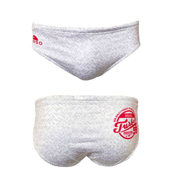 Turbo Plain Swimming Brief Weiß 4XL Mann Turbo Plain Swimming Brief Weiß 4XL Mann von Turbo