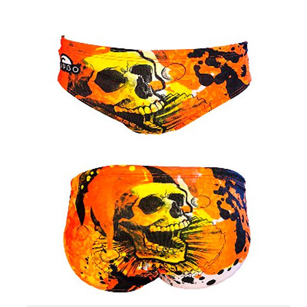 Turbo Poker Swimming Brief Orange 2XL Mann von Turbo