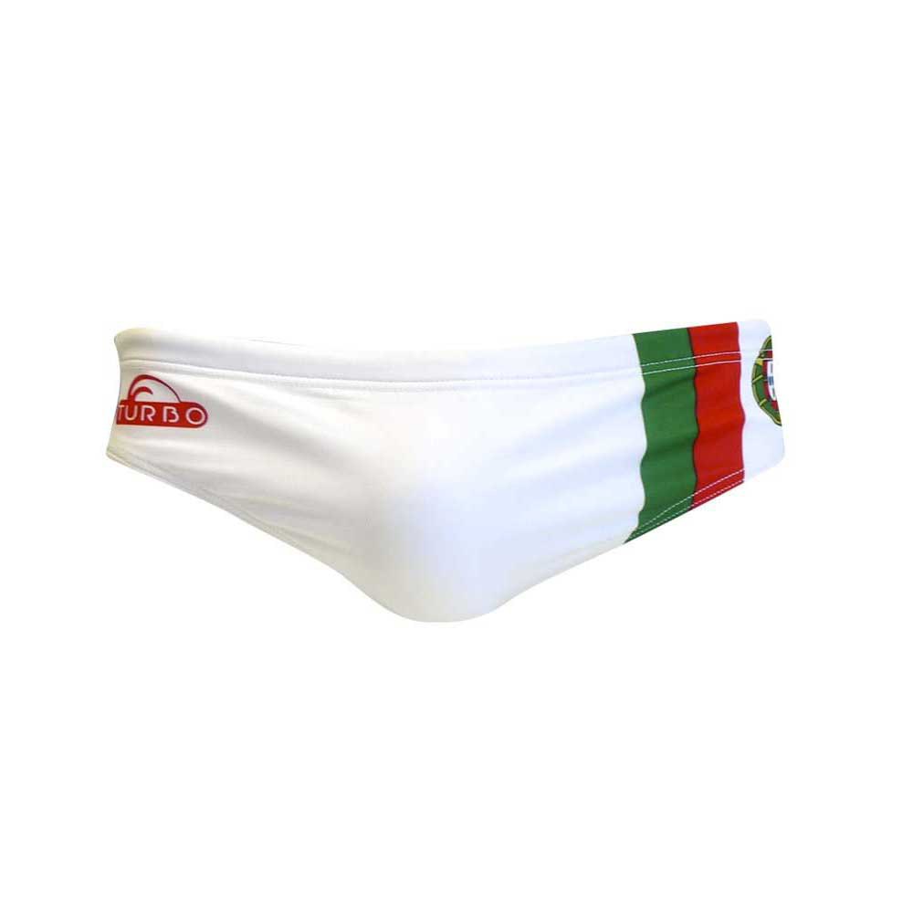 Turbo Portugal Swimming Brief Weiß 2XL Mann von Turbo