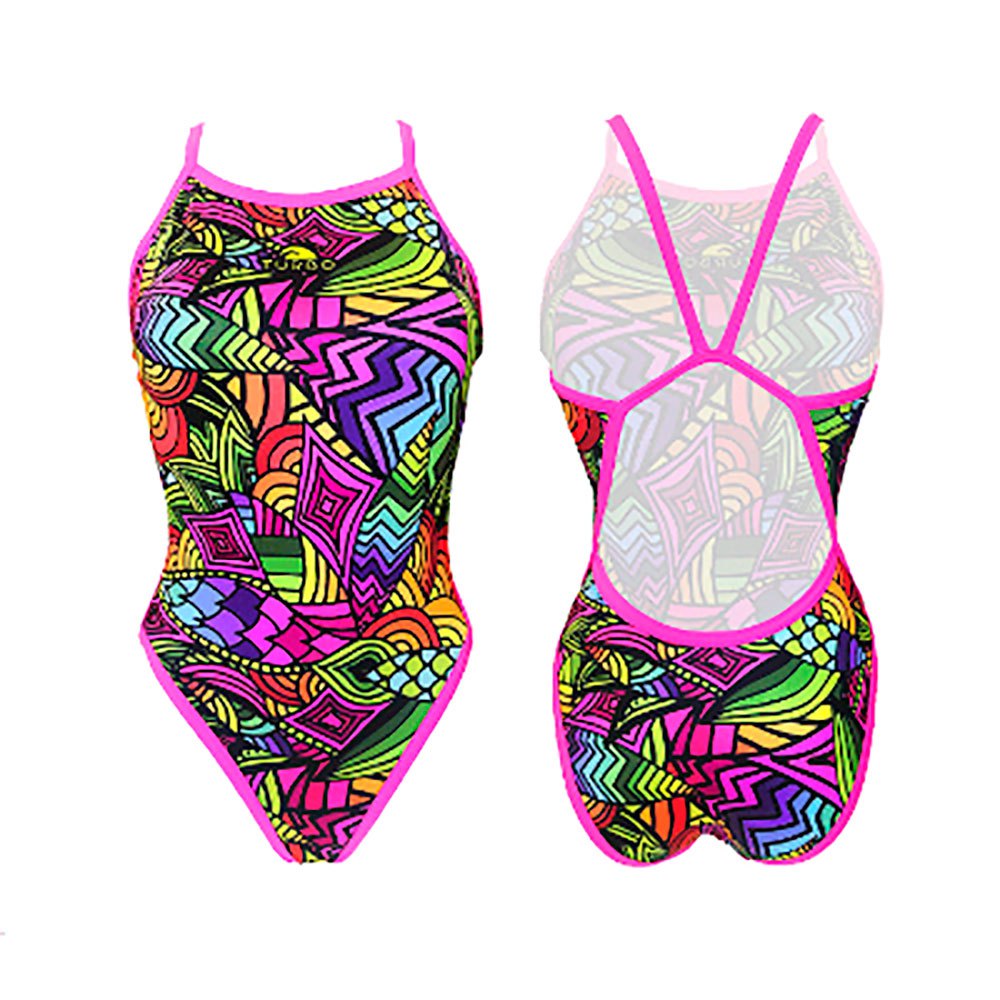 Turbo Psycho Revolution Swimsuit Mehrfarbig 3-4 Years Mädchen von Turbo