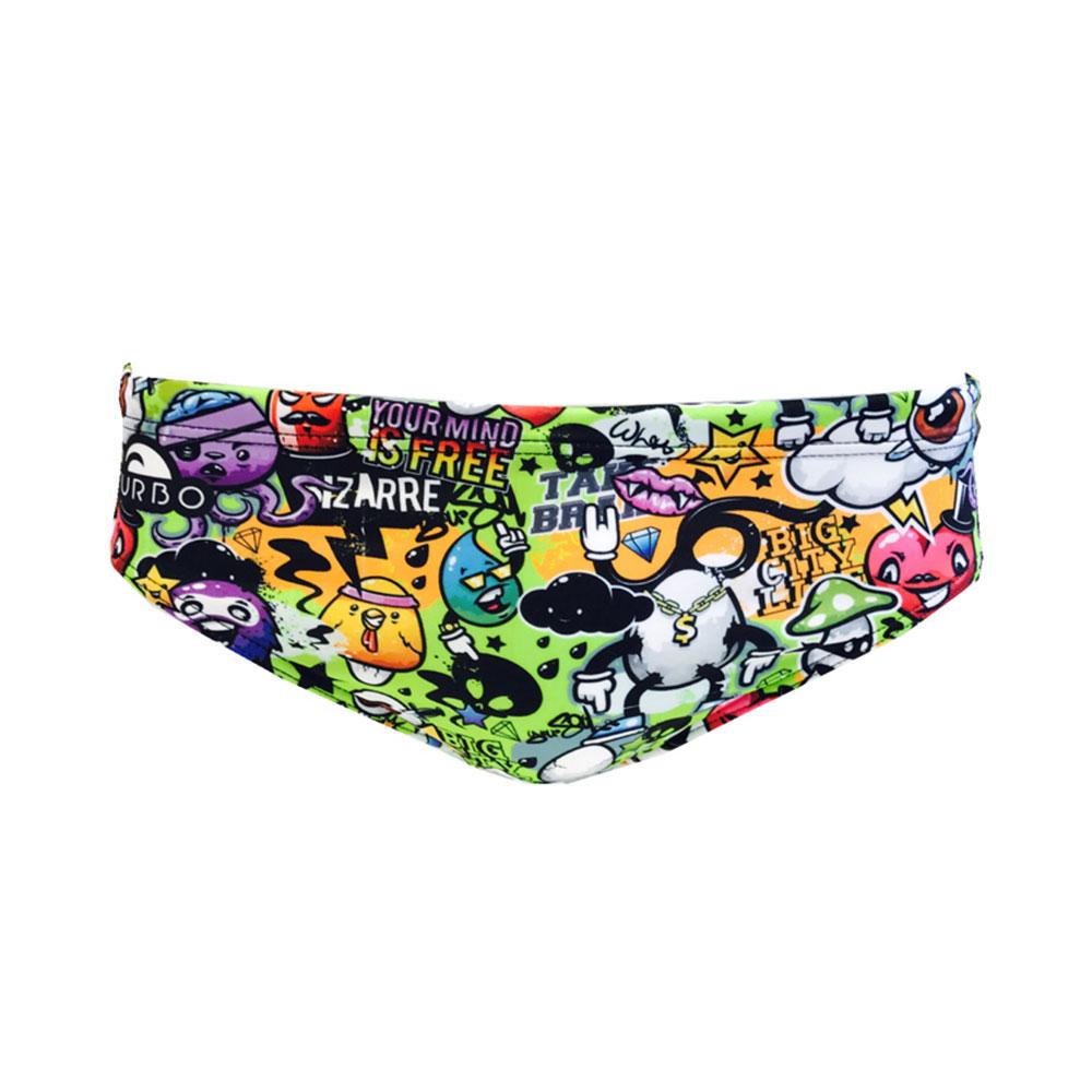 Turbo Race Swimming Brief Mehrfarbig 2XL Mann von Turbo