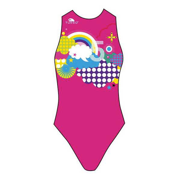 Turbo Rainbow Swimsuit Rosa 2XL Frau von Turbo