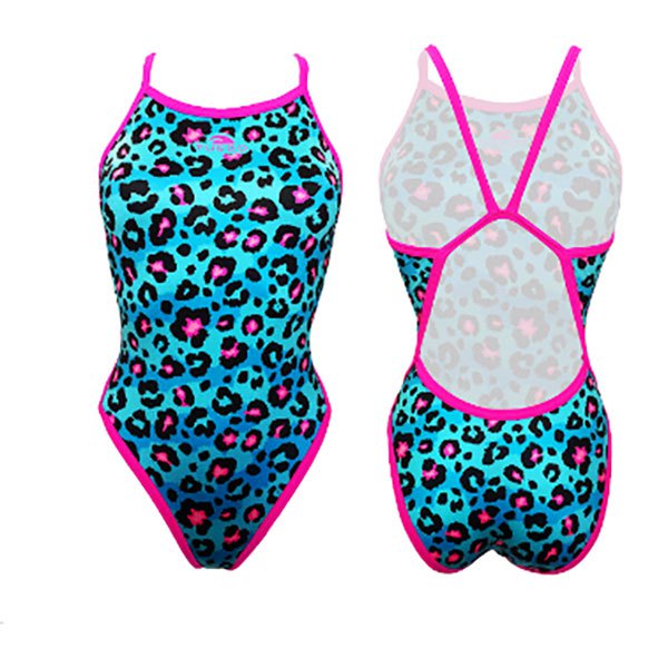 Turbo Revolution Swimsuit Blau 5-6 Years Mädchen von Turbo