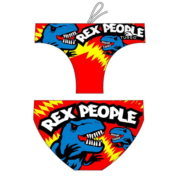 Turbo Rex People Swimming Brief Rot 3-4 Years Junge Turbo Rex People Swimming Brief Rot 3-4 Years Junge von Turbo