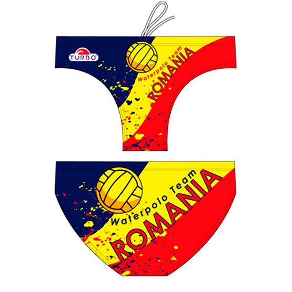 Turbo Romania Swimming Brief Gelb,Rot,Blau S Mann von Turbo