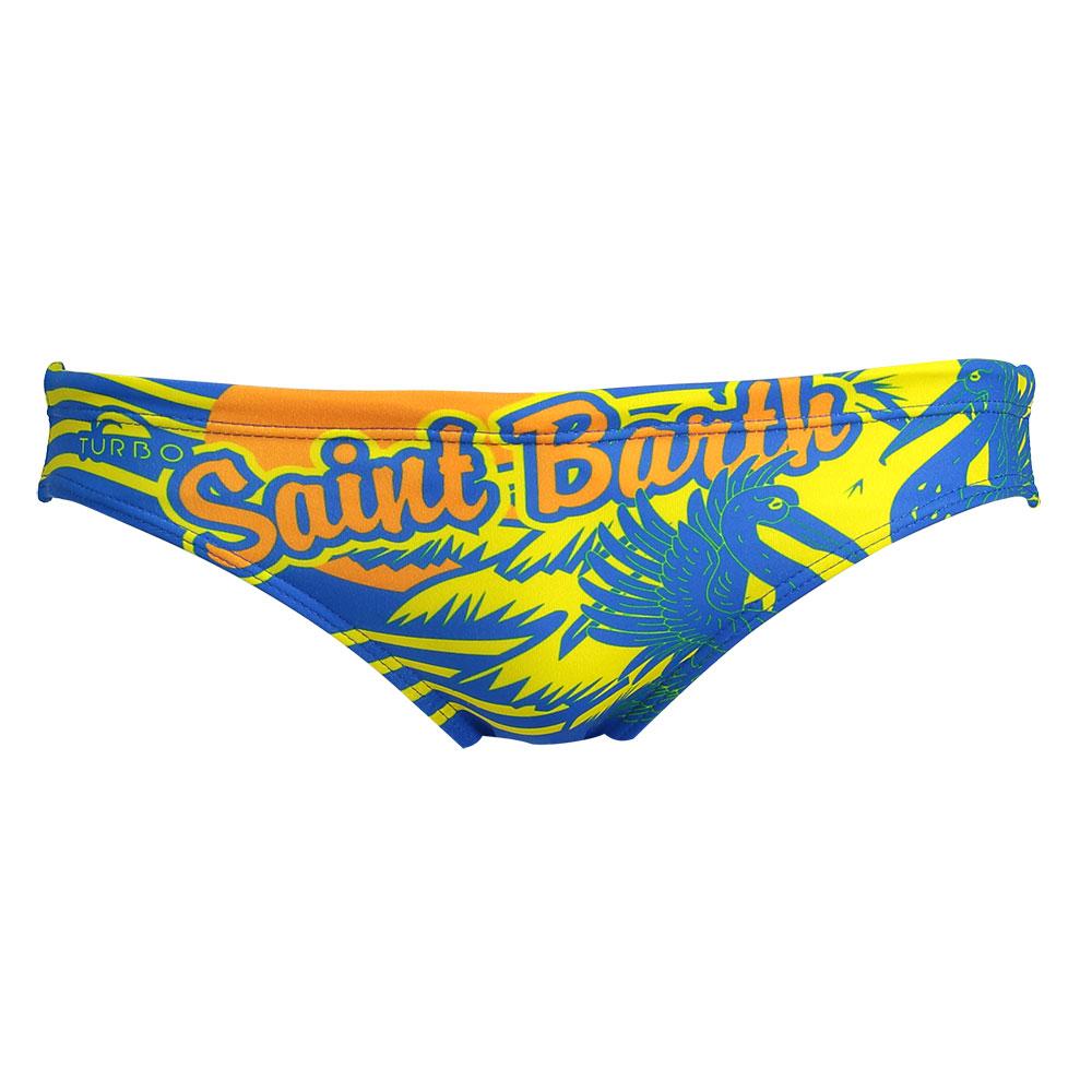 Turbo Saint Barth Swimming Brief Blau 4XL Mann von Turbo