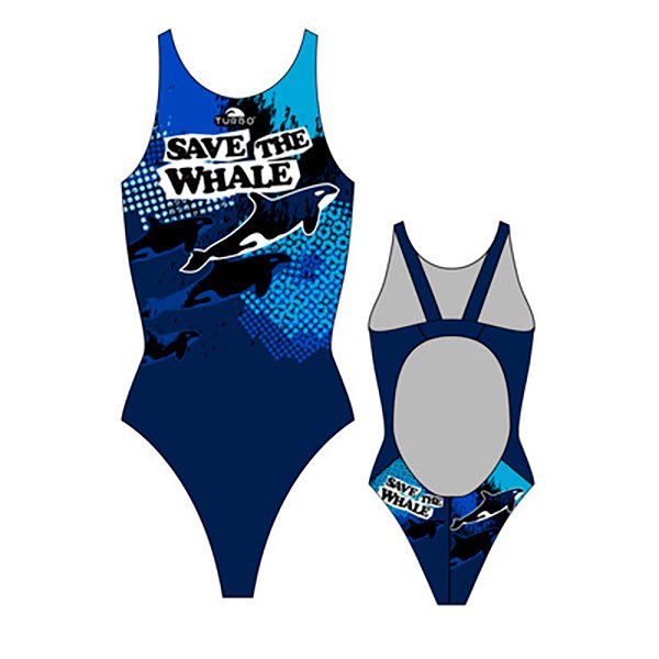 Turbo Save The Whale Pro Resist Swimsuit Blau M Frau Turbo Save The Whale Pro Resist Swimsuit Blau M Frau von Turbo