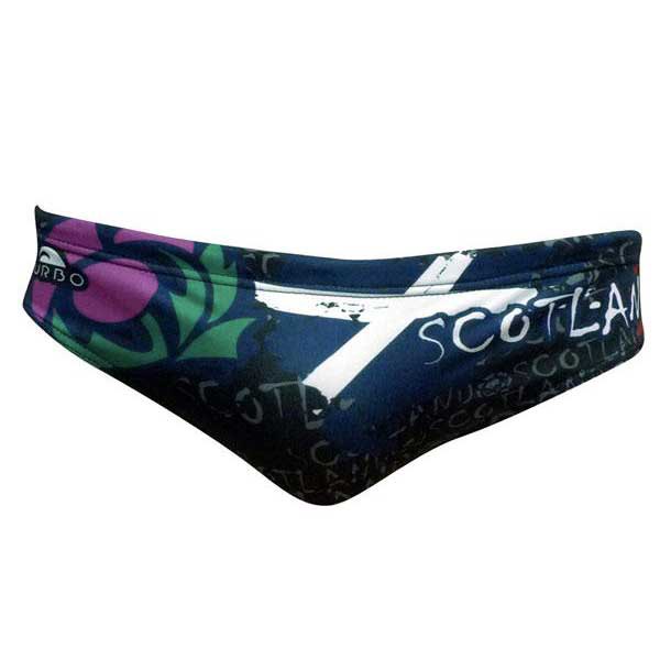 Turbo Scotland Swimming Brief Schwarz 4XL Mann Turbo Scotland Swimming Brief Schwarz 4XL Mann von Turbo
