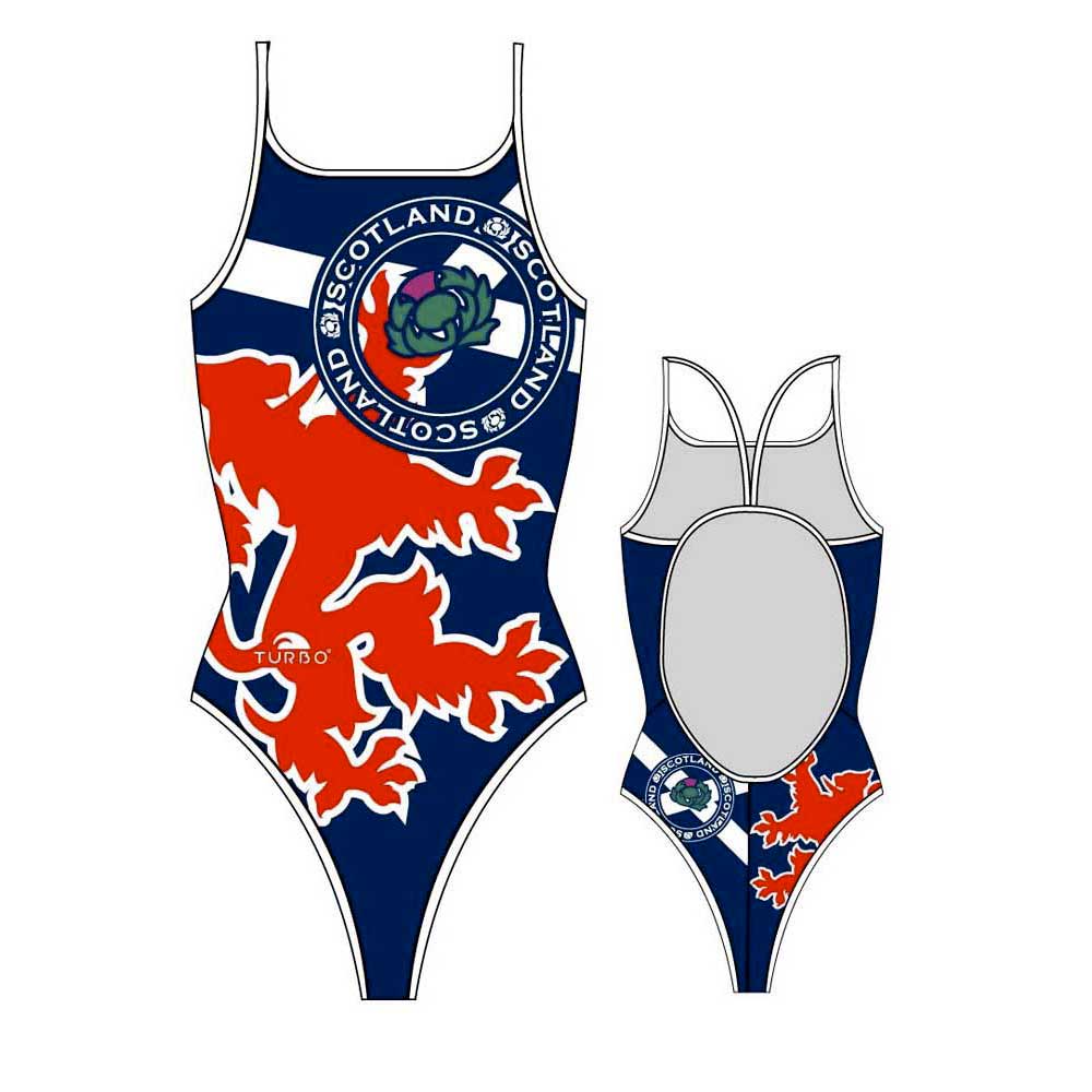 Turbo Scotland Swimsuit Rot,Blau 2XL Frau Turbo Scotland Swimsuit Rot,Blau 2XL Frau von Turbo