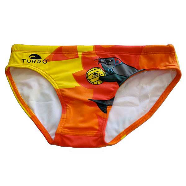 Turbo Seal Swimming Brief Mehrfarbig 11-12 Years Junge von Turbo