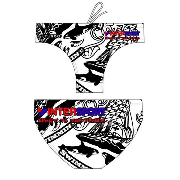 Turbo Ships Swimming Brief Weiß L Mann von Turbo