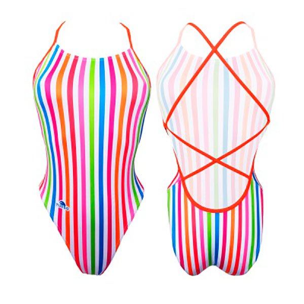 Turbo Sirene Hamptons Swimsuit Blau,Rosa M Frau Turbo Sirene Hamptons Swimsuit Blau,Rosa M Frau von Turbo