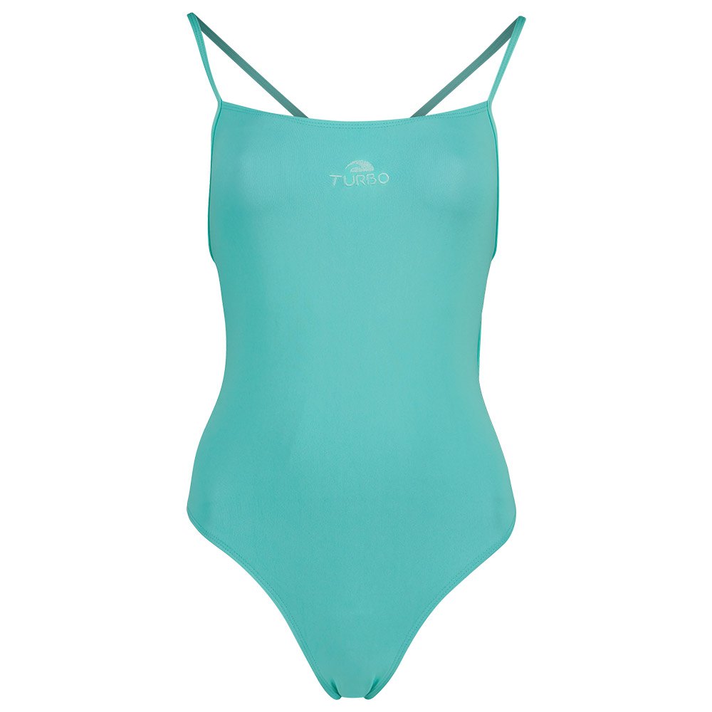 Turbo Sirene Plain Swimsuit Grün 4XL Frau von Turbo