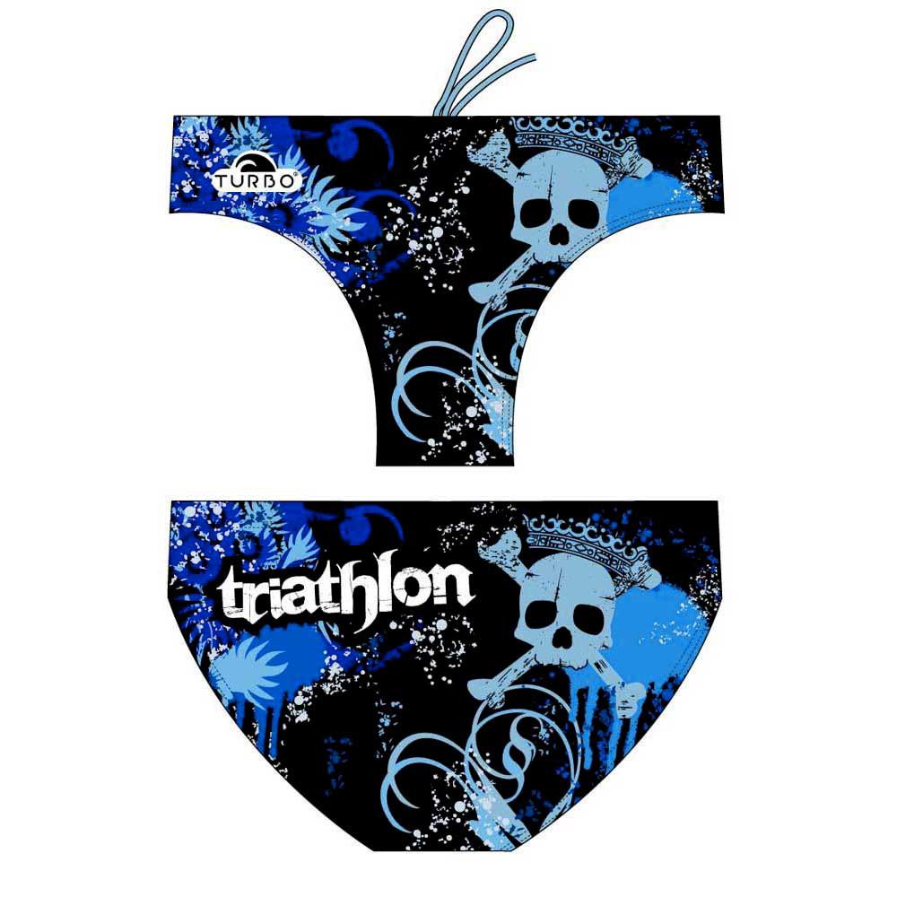 Turbo Skulls Triathlon Swimming Brief Mehrfarbig S Mann von Turbo