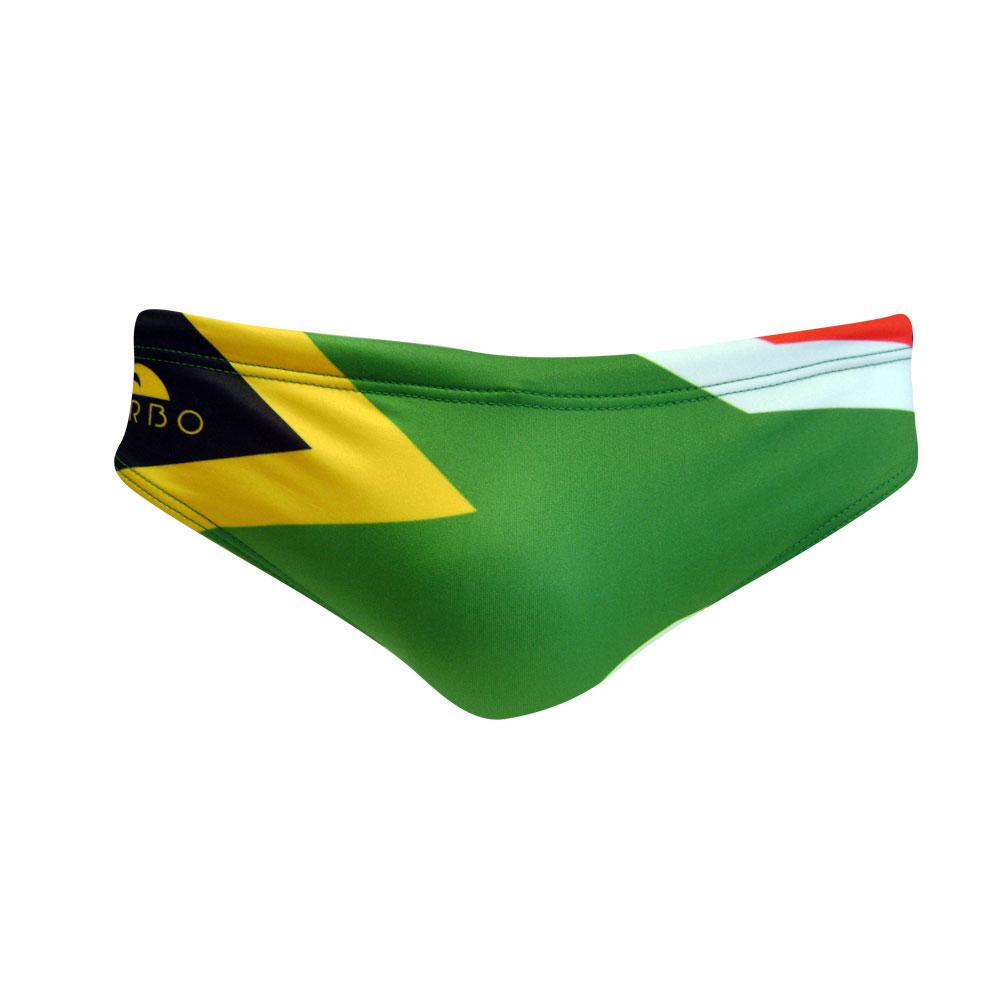 Turbo South Africa Swimming Brief Grün 4XL Mann von Turbo