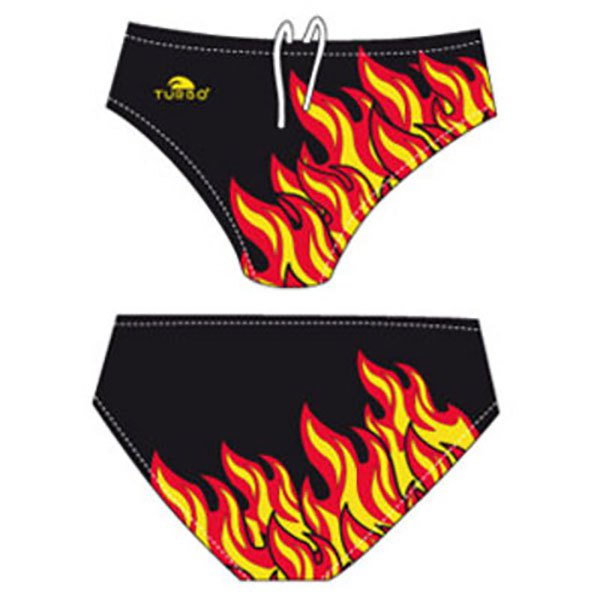 Turbo Spain Flames Swimming Brief Schwarz 4XL Mann Turbo Spain Flames Swimming Brief Schwarz 4XL Mann von Turbo