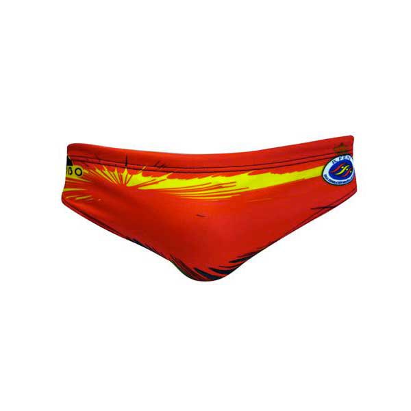 Turbo Spain Oficial Swimming Brief Gelb,Rot 7-8 Years Junge Turbo Spain Oficial Swimming Brief Gelb,Rot 7-8 Years Junge von Turbo