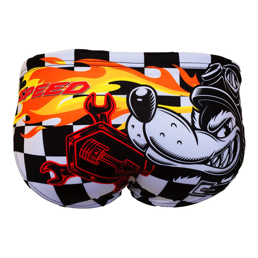 Turbo Speed Swimming Brief Weiß,Schwarz 3XL Mann von Turbo