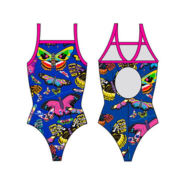 Turbo Style Butterfly Patron Relax Swimsuit Blau 3XL Frau Turbo Style Butterfly Patron Relax Swimsuit Blau 3XL Frau von Turbo