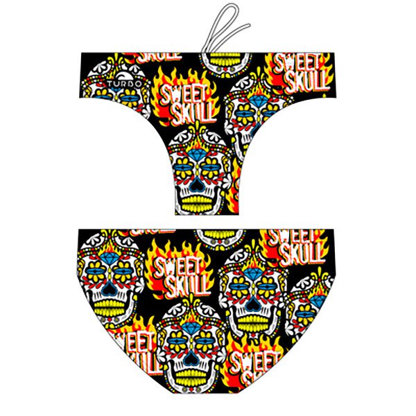 Turbo Sweet Haloween 2014 Waterpolo Swimming Brief Schwarz 4XL Mann Turbo Sweet Haloween 2014 Waterpolo Swimming Brief Schwarz 4XL Mann von Turbo