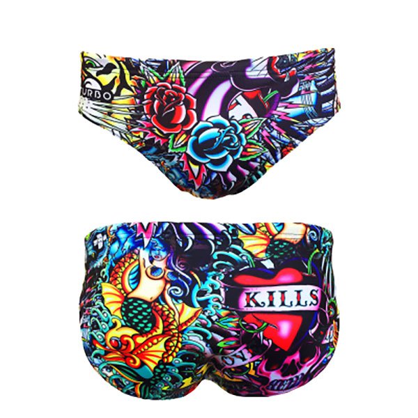 Turbo Tattoo Ink Swimming Brief Mehrfarbig L Mann Turbo Tattoo Ink Swimming Brief Mehrfarbig L Mann von Turbo