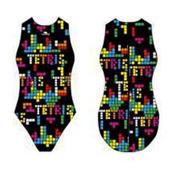 Turbo Tetris Swimsuit Schwarz M Frau Turbo Tetris Swimsuit Schwarz M Frau von Turbo
