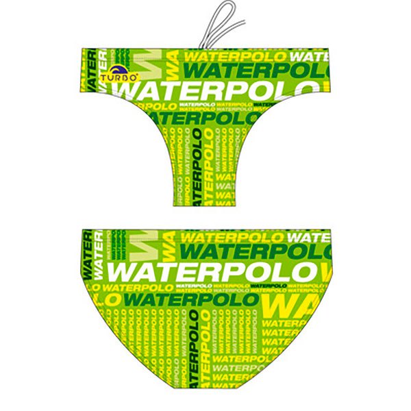 Turbo Text Swimming Brief Grün 3-4 Years Junge von Turbo