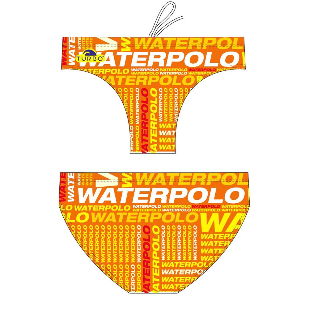Turbo Text Swimming Brief Orange 3XL Mann Turbo Text Swimming Brief Orange 3XL Mann von Turbo