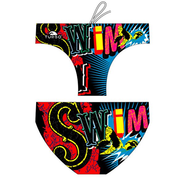 Turbo The Swim Swimming Brief Mehrfarbig XL Mann von Turbo
