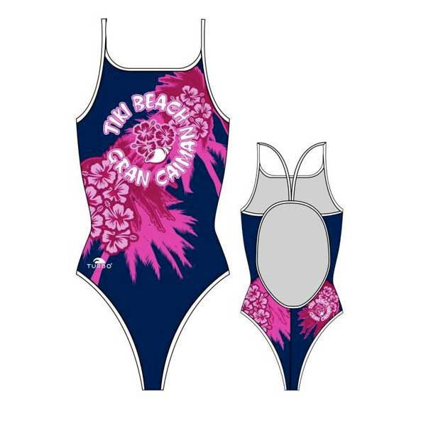 Turbo Tiki Beach Swimsuit Blau 2XL Frau Turbo Tiki Beach Swimsuit Blau 2XL Frau von Turbo