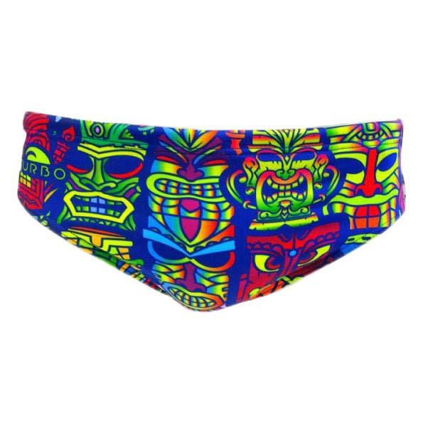 Turbo Tiki Tiki Swimming Brief Mehrfarbig XL Mann von Turbo