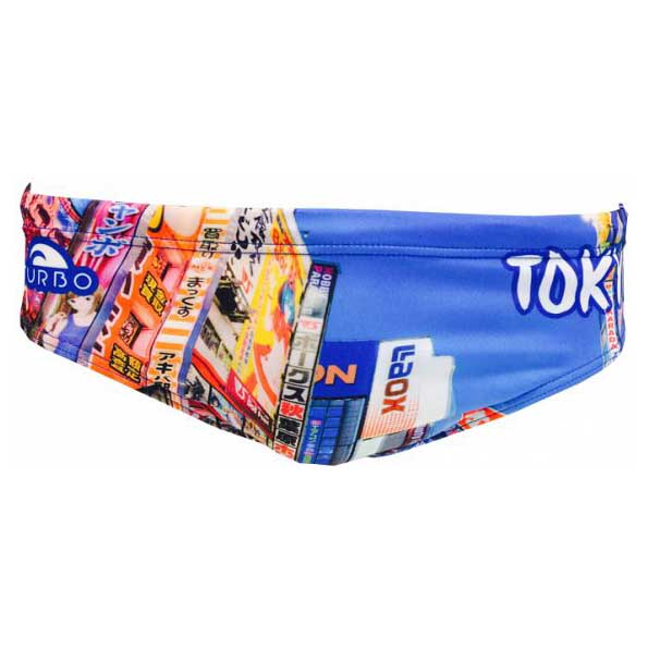 Turbo Tokyo City Swimming Brief Blau L Mann von Turbo