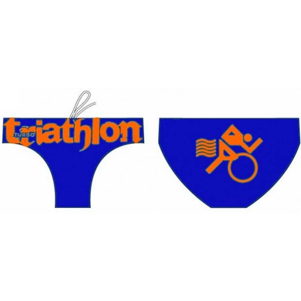 Turbo Triathlon Basic Swimming Brief Blau 4XL Mann von Turbo